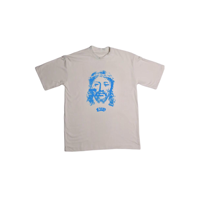 camisa Jesus x Luv (azul) - Image 2