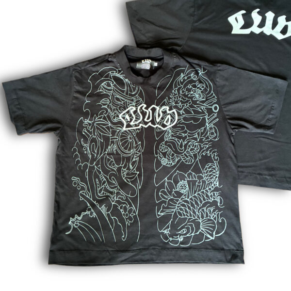 CAMISETA “SAMURAI” PRETA